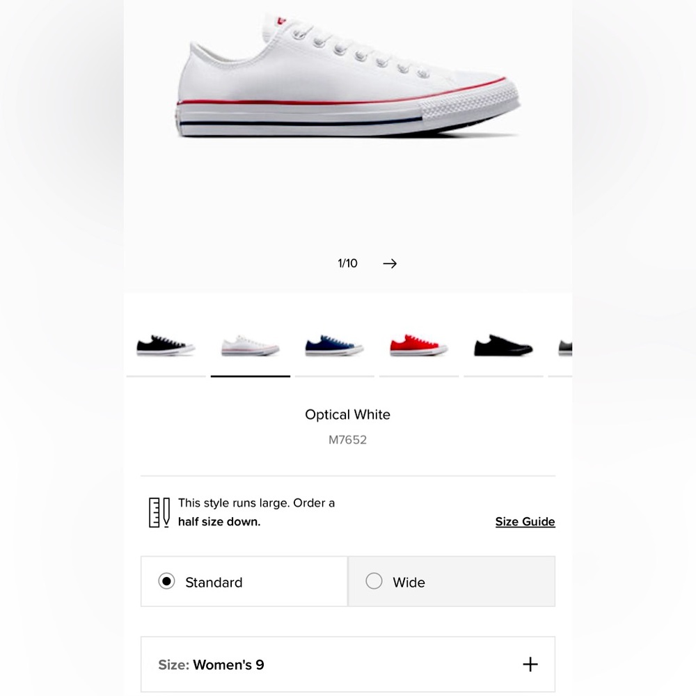 Chuck Taylor All Star Converse- unisex low top shoe